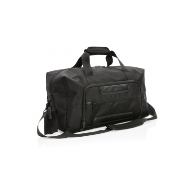 Logo trade promotional giveaway photo of: Swiss Peak AWARE™ RPET Voyager weekend bag