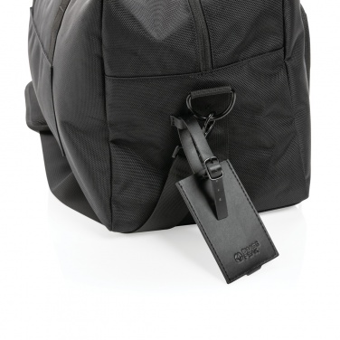 Logo trade promotional gifts image of: Swiss Peak AWARE™ RPET Voyager weekend bag