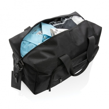 Logotrade corporate gift image of: Swiss Peak AWARE™ RPET Voyager weekend bag