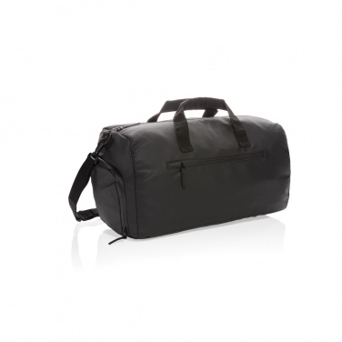 Logotrade promotional giveaway picture of: Fashion black weekend bag PVC free