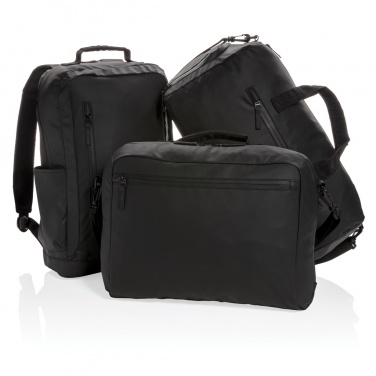 Logotrade promotional merchandise photo of: Fashion black weekend bag PVC free