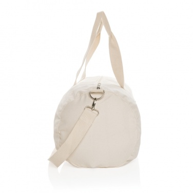 Logo trade promotional product photo of: Impact Aware™ 285gsm rcanvas duffel bag undyed