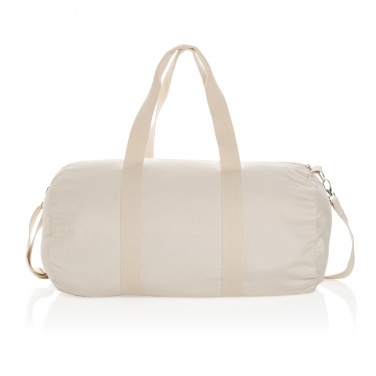 Logotrade promotional gift picture of: Impact Aware™ 285gsm rcanvas duffel bag undyed