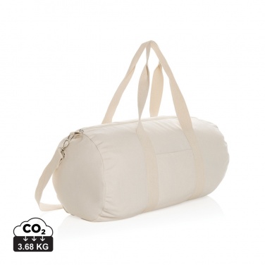 Logo trade promotional merchandise picture of: Impact Aware™ 285gsm rcanvas duffel bag undyed