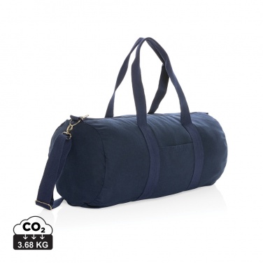 Logotrade corporate gift picture of: Impact Aware™ 285gsm rcanvas duffel bag undyed