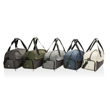 Logotrade business gift image of: Kazu AWARE™ RPET basic weekend duffel