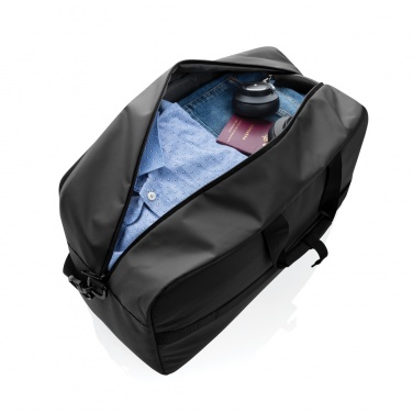 Logo trade corporate gifts picture of: Armond AWARE™ RPET weekend duffel bag