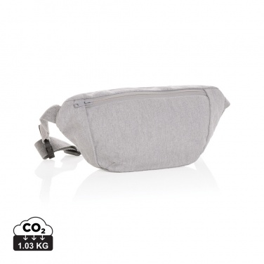 Logo trade promotional giveaways image of: Impact AWARE™ 285gsm rcanvas hip bag undyed