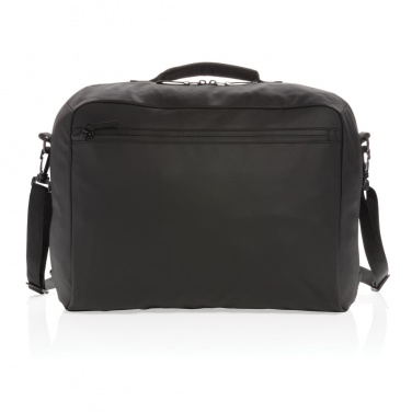Logotrade promotional giveaway picture of: Fashion black 15.6" laptop bag PVC free