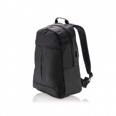 Logotrade corporate gift image of: Power USB laptop backpack