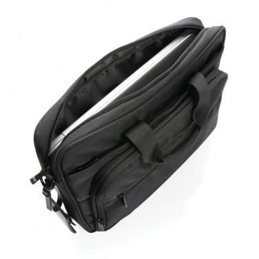 Logotrade advertising product image of: Swiss Peak AWARE™ RPET Voyager 15.6" laptop bag