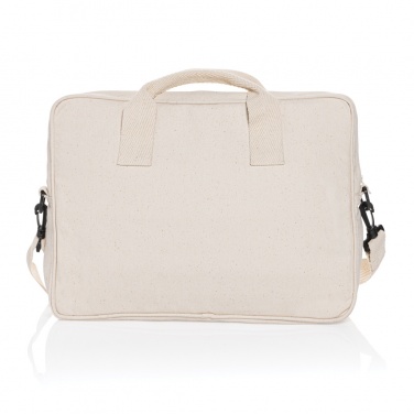 Logotrade corporate gift image of: Laluka AWARE™ recycled cotton 15.4 inch laptop bag