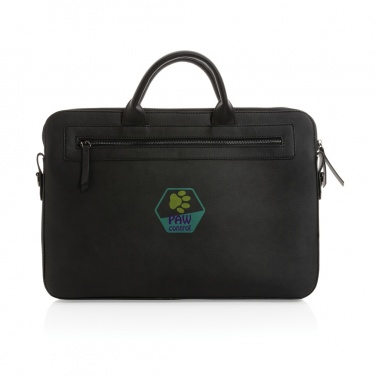 Logo trade promotional product photo of: Swiss Peak GRS recycled PU 14 inch laptop bag