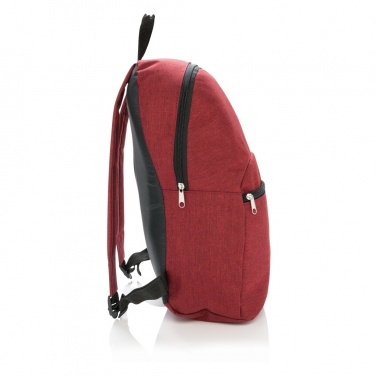 Logo trade corporate gifts image of: Classic two tone backpack
