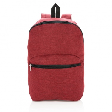 Logo trade advertising products picture of: Classic two tone backpack