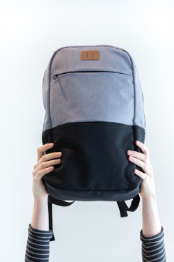 Logo trade promotional giveaways picture of: Modern 15.6" USB & RFID laptop backpack PVC free