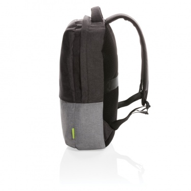 Logotrade business gifts photo of: Duo colour RPET 15.6" RFID laptop backpack PVC free