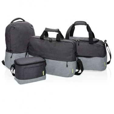 Logo trade promotional item photo of: Duo colour RPET 15.6" RFID laptop backpack PVC free