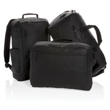 Logotrade promotional item picture of: Fashion black 15.6" laptop backpack PVC free