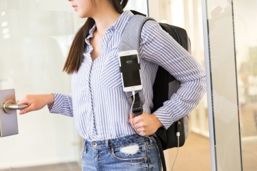 Logo trade corporate gifts image of: Arata 15” laptop backpack