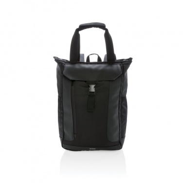 Logo trade corporate gifts picture of: Swiss Peak RFID 15" laptop totepack PVC free