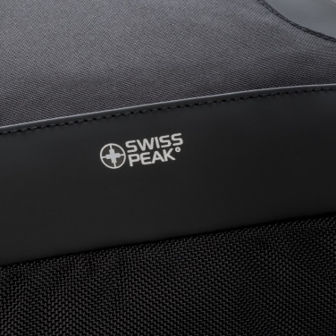 Logo trade promotional giveaway photo of: Swiss Peak RFID 15" laptop totepack PVC free