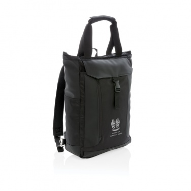 Logo trade promotional items picture of: Swiss Peak RFID 15" laptop totepack PVC free