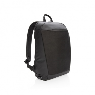 Logotrade promotional merchandise image of: Madrid anti-theft RFID USB laptop backpack PVC free