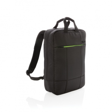 Logo trade promotional giveaway photo of: Soho business RPET 15.6" laptop backpack PVC free