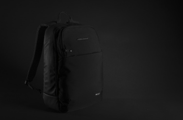 Logo trade corporate gifts image of: Swiss Peak laptop backpack with UV-C steriliser pocket