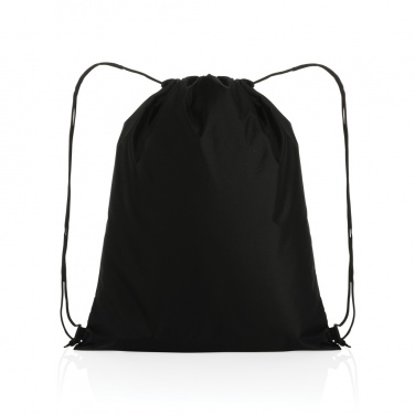 Logo trade corporate gifts image of: Impact AWARE™ RPET 190T drawstring bag