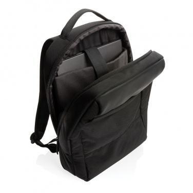Logotrade promotional merchandise image of: Swiss Peak AWARE™ RPET 15.6 inch day pack