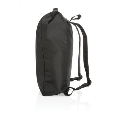 Logotrade promotional giveaway picture of: Impact AWARE™ RPET lightweight rolltop backpack