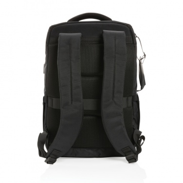 Logotrade promotional giveaway image of: Swiss Peak AWARE™ RPET Voyager 15.6" laptop backpack
