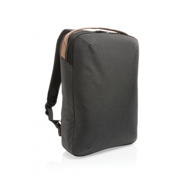 Logo trade corporate gifts picture of: Impact AWARE™ 300D two tone deluxe 15.6" laptop backpack
