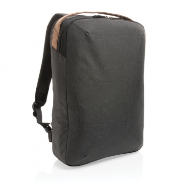 Logo trade promotional giveaways image of: Impact AWARE™ 300D two tone deluxe 15.6" laptop backpack