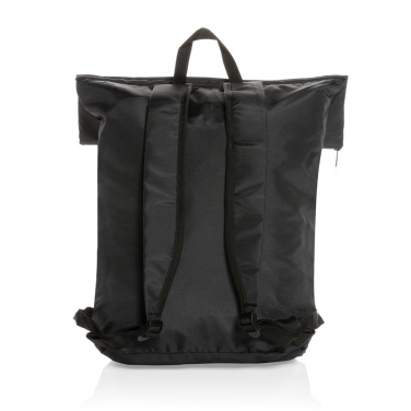 Logo trade promotional merchandise photo of: Dillon AWARE™ RPET lightweight foldable backpack