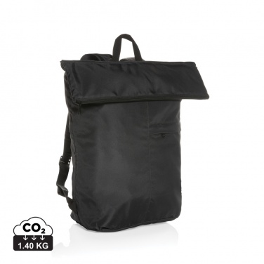 Logotrade business gifts photo of: Dillon AWARE™ RPET lightweight foldable backpack