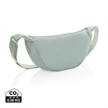 Logotrade business gift image of: Crescent AWARE™ RPET half moon sling bag