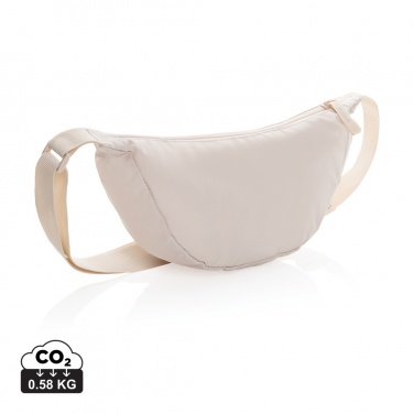 Logotrade promotional gift picture of: Crescent AWARE™ RPET half moon sling bag
