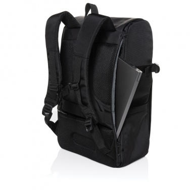Logo trade business gift photo of: Pascal AWARE™ RPET deluxe weekend pack