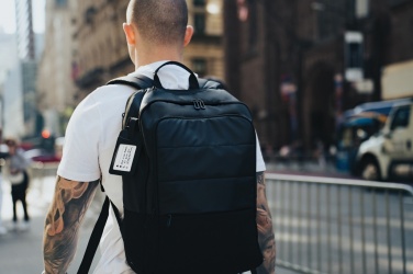 Logotrade promotional merchandise image of: Armond AWARE™ RPET 15.6 inch deluxe laptop backpack