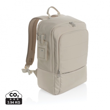 Logotrade promotional giveaways photo of: Armond AWARE™ RPET 15.6 inch deluxe laptop backpack