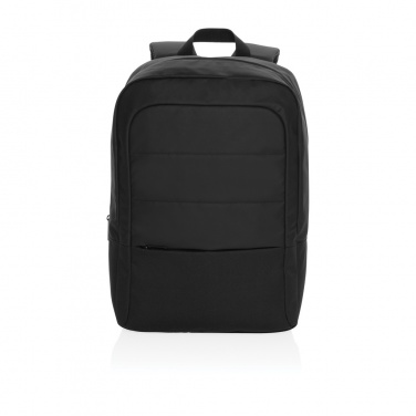 Logotrade promotional gift image of: Armond AWARE™ RPET 15.6 inch standard laptop backpack