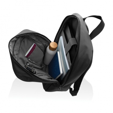 Logo trade promotional giveaways picture of: Armond AWARE™ RPET 15.6 inch standard laptop backpack