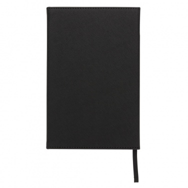 Logotrade promotional gift picture of: Swiss Peak deluxe A5 notebook and pen set