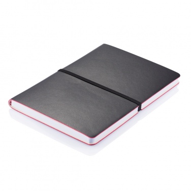 Logotrade corporate gift image of: Deluxe softcover A5 notebook