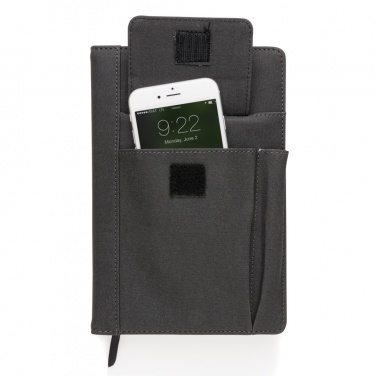 Logotrade promotional product image of: Notebook with phone pocket