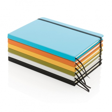 Logo trade promotional items image of: Standard hardcover PU notebook A5