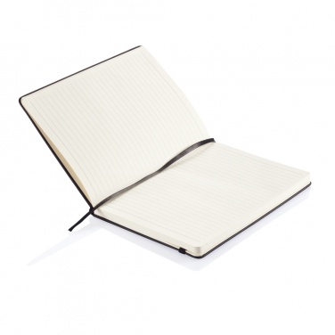 Logo trade advertising product photo of: Deluxe hardcover PU A5 notebook